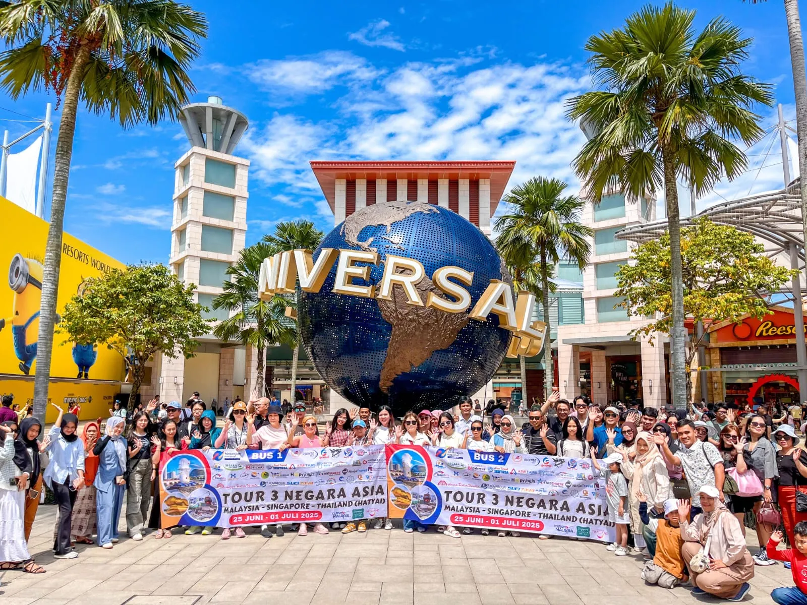 Paket Tour 3 Negara Asia (Malaysia, Singapore, Bangkok)